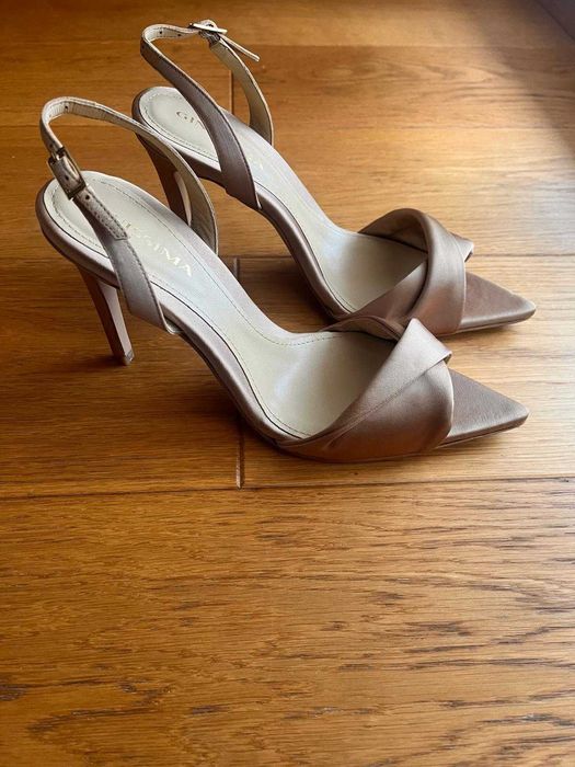 Vand sandale nude bej Ginissima 39-40