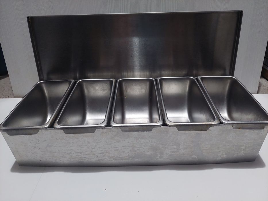 Металлический контейнер для бара, приправ