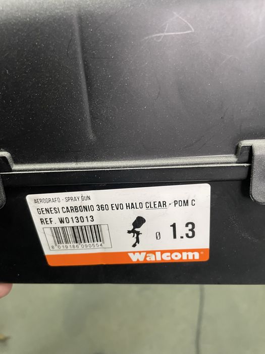 Walcom carbonio Halo clear 1.3mm бояджийски пистолет