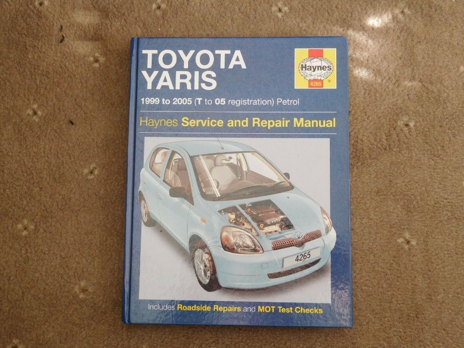 Manual auto Haynes Toyota Yaris 99-05 / Corolla 97-02-07 / RAV4 94-06