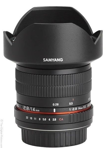Samyang 14mm f-2.8