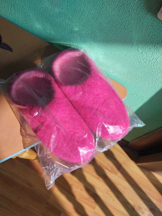 Войлочные тапочки