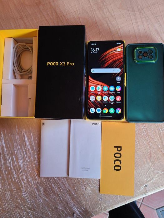Tel sotiladi Poco X3 Pro  telifon tozza tutilgan PUBG oʻynamagan