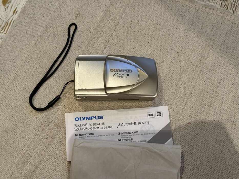 Olympus Mju II ZOOM 115 пленочный фотик