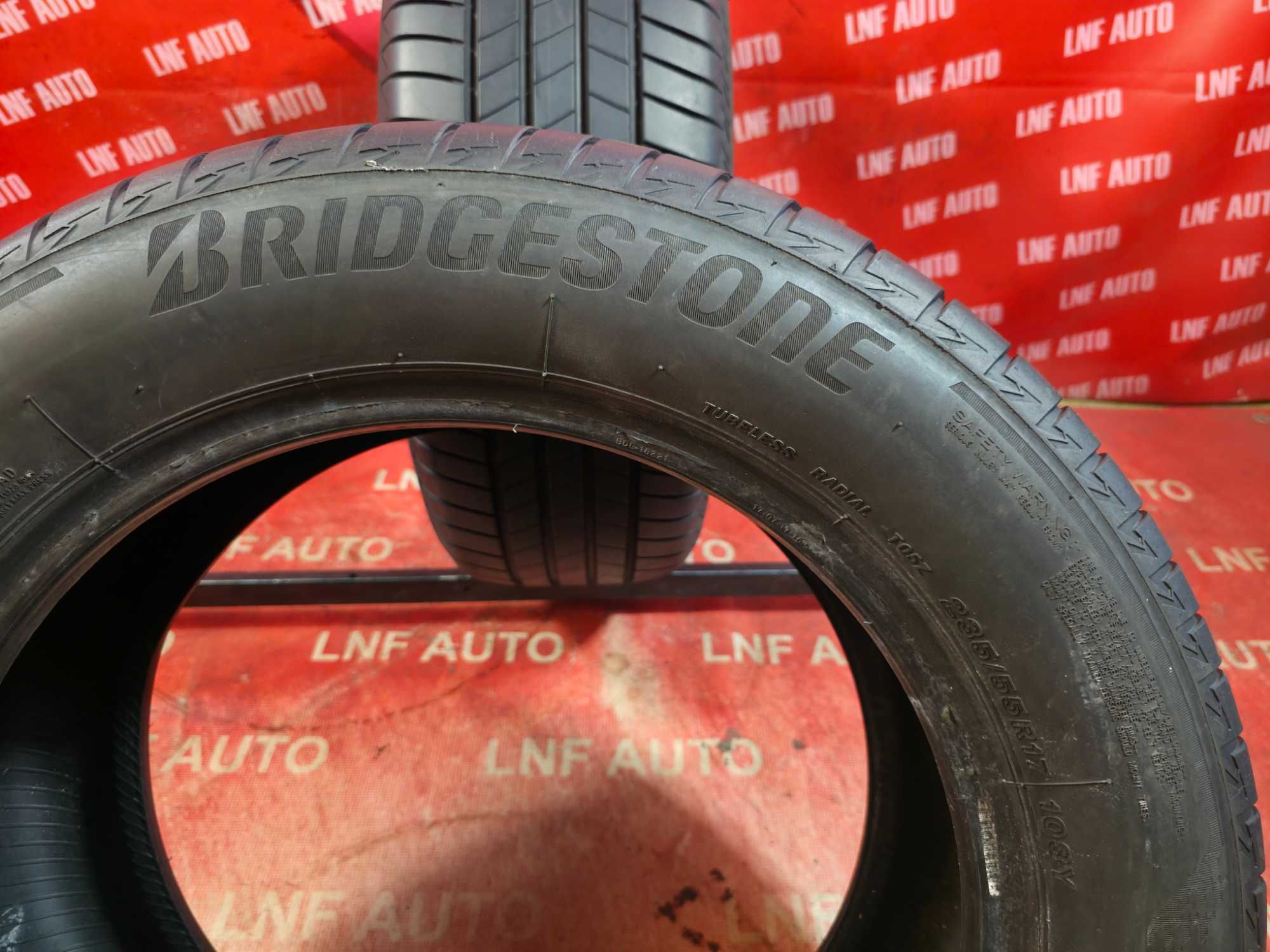Anvelope de VARA - 235/55/17 - BRIDGESTONE - 7.69 MM - DOT 2020 !