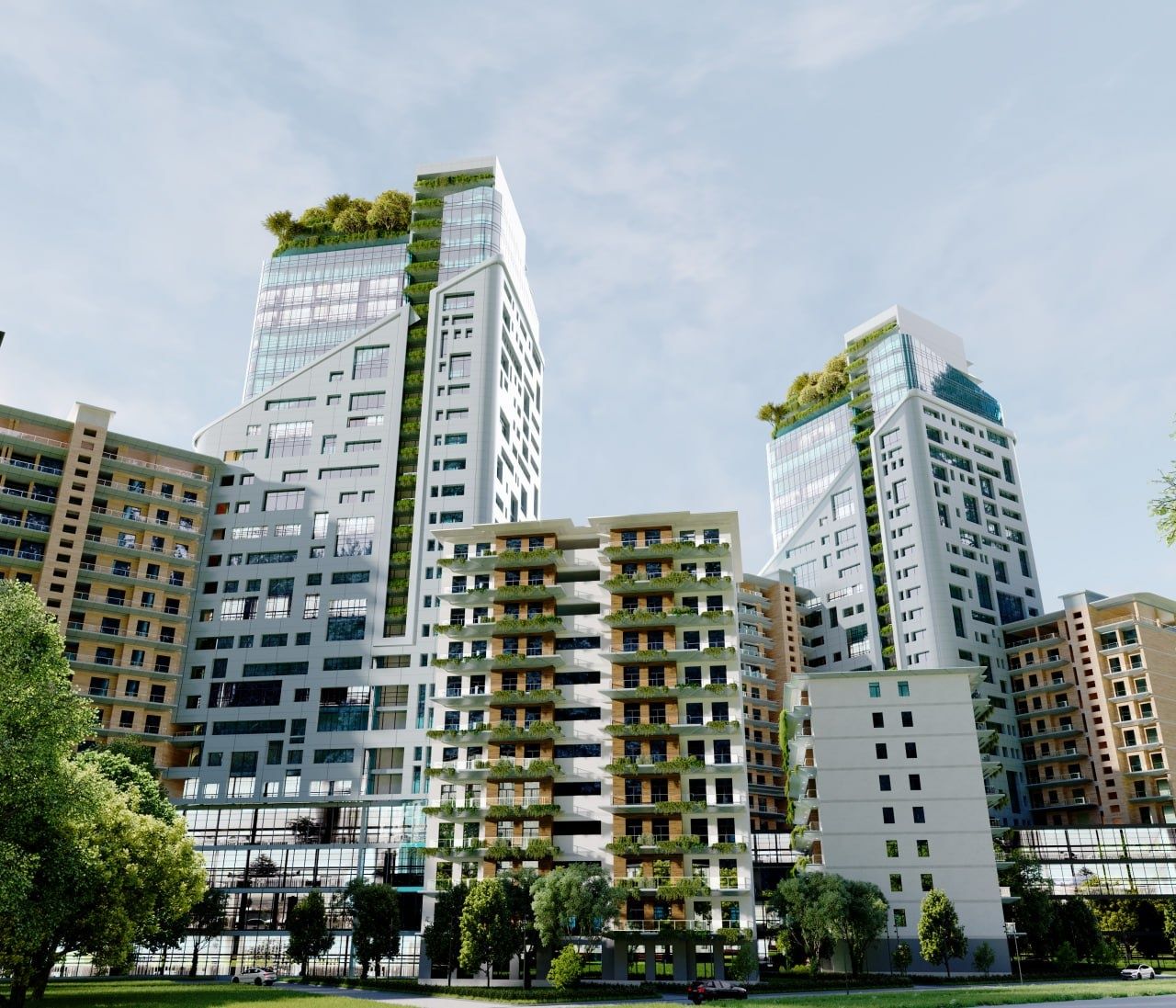 Новостройка ЖК "Eco Tower" 2/4/10  ул. Шота Руставели/ горячей вариант