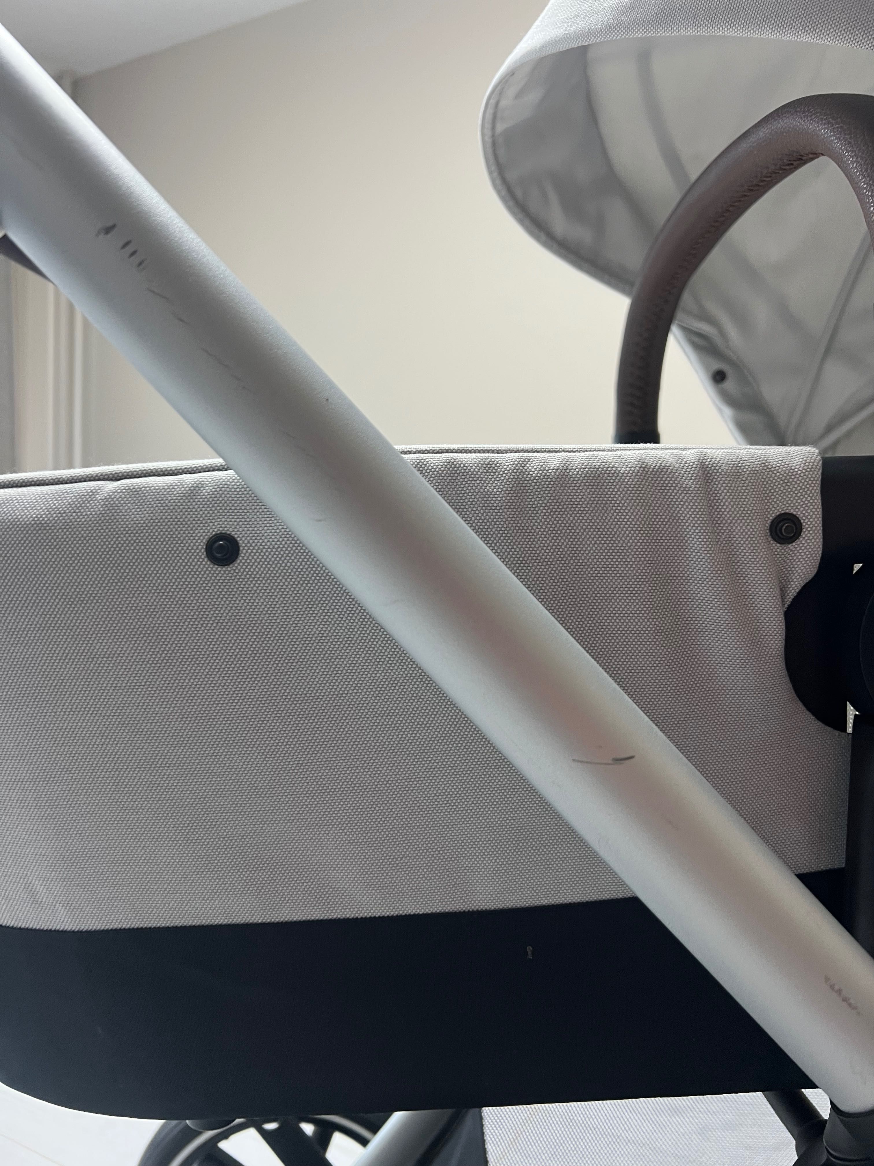 Cybex EOS LUX SLV LAVA GREY трансформираща се детска количка 2 в 1