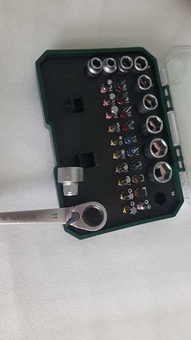 Trusa biti,Trusa tubulare,Trusa clichet mini parkside