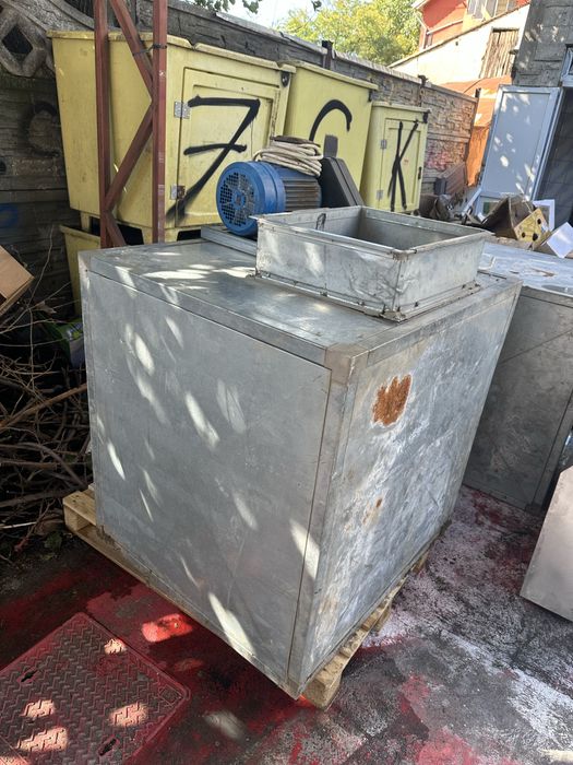 Utilaje ventilație cabină vopsitorie auto cu motor și filtre