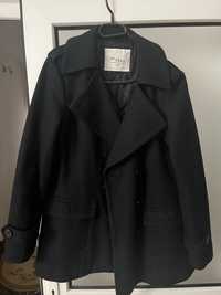 Palton negru marimea 42