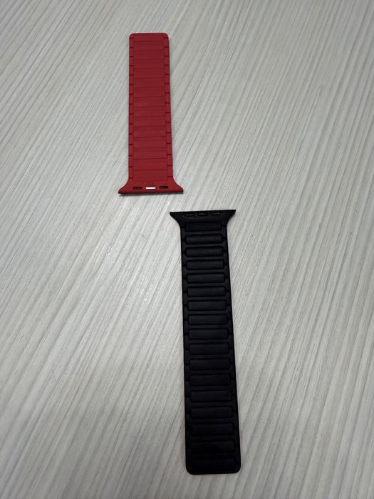 Curea magnetica cauciucata apple watch 44/45 mm