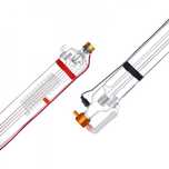 Țeavă Laser CO2 90W, 1250mm, Sticlă Borosilicat