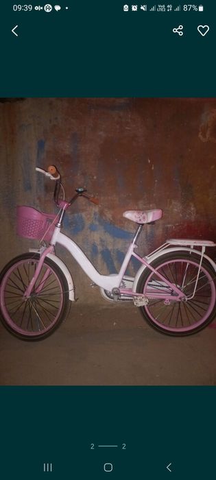 Продам велосипед для девочки