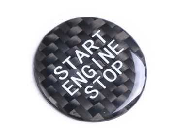 Carbon Start Stop Button Стикер: BMW G20 G28