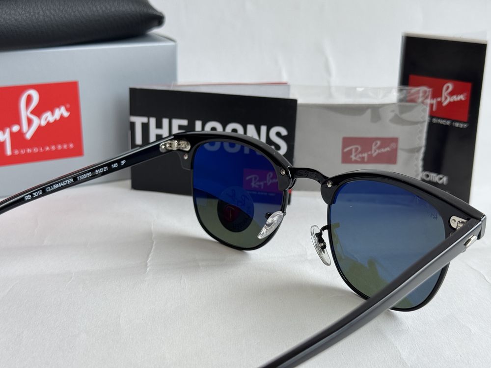 Ochelari de soare RAY BAN 3016 Clubmaster Polarizati Noi