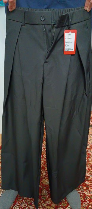 Брюки черные широкие