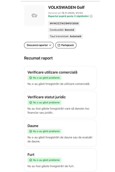 Volksvagen Golf 6 Automat DSG 7 1.4 TSI 160 cp