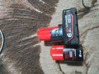 Baterie milwaukee m12 de 6 ah și de 2 ah