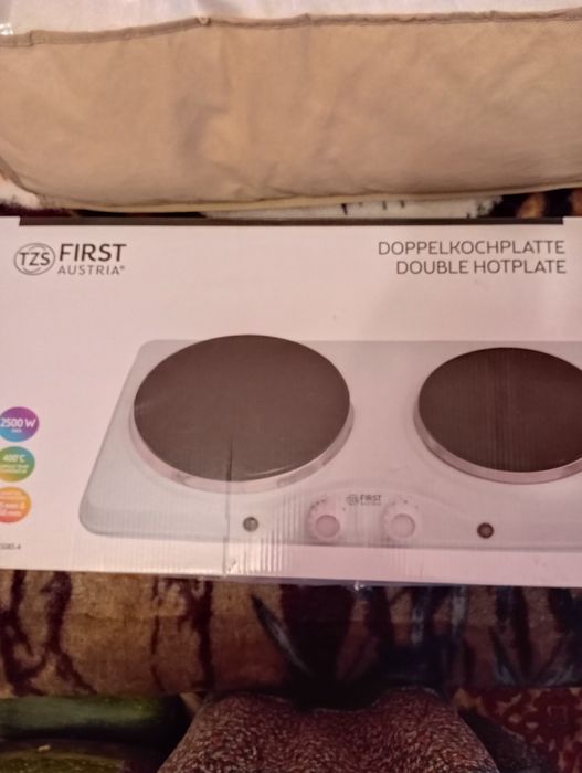 Электроплита двухконфорочная