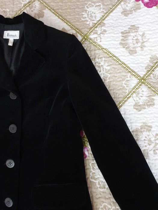 Pardesiu sacou catifea bumbac Harrods Massimo Dutti Zara