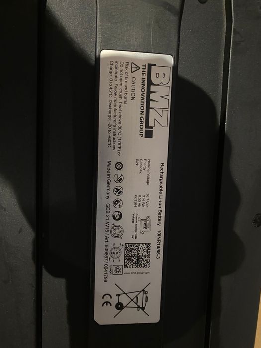 Baterie bicicleta brompton