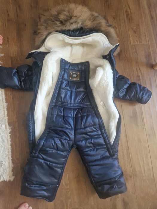 Зимний комбинезон трасформер