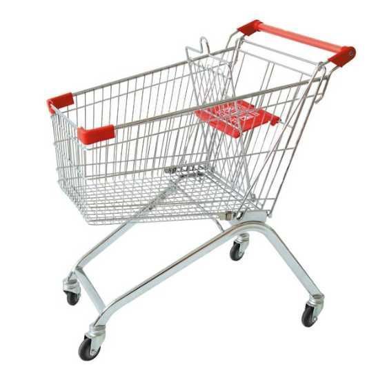 Тележка покупательская для супермаркетов б/у