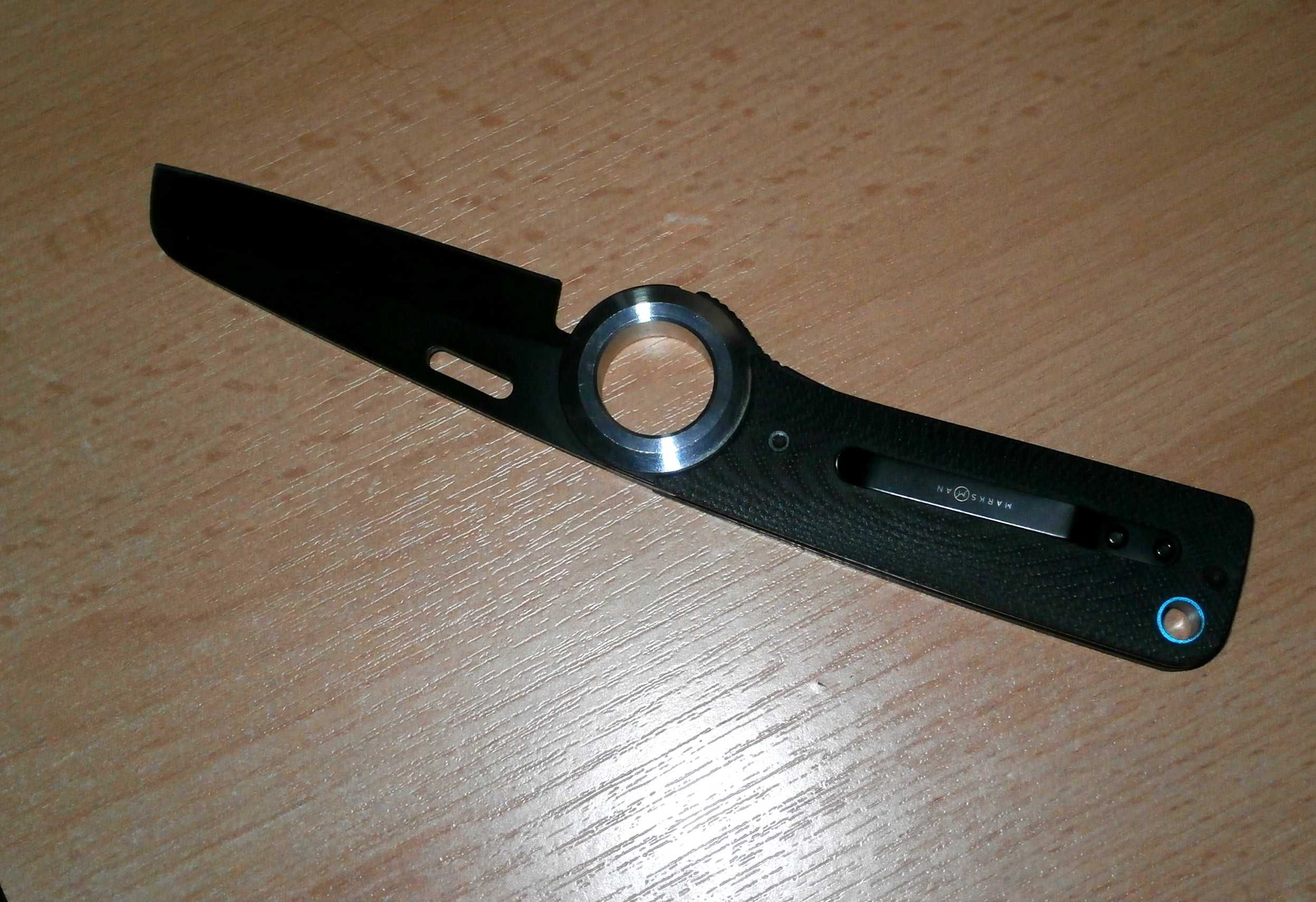 Briceag EDC Marksman Cobalt Folding Knife (G10 si otel carbon 420)