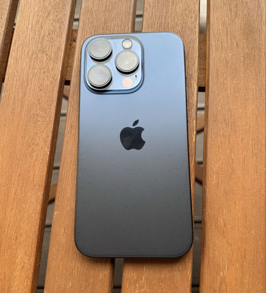Перфектен! iPhone 15 Pro 128GB Blue Titanium Esim