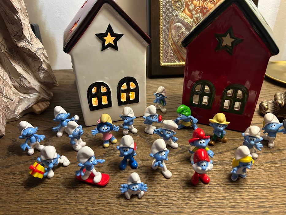 Ștrumfi originali Kaufland- colecția completă!