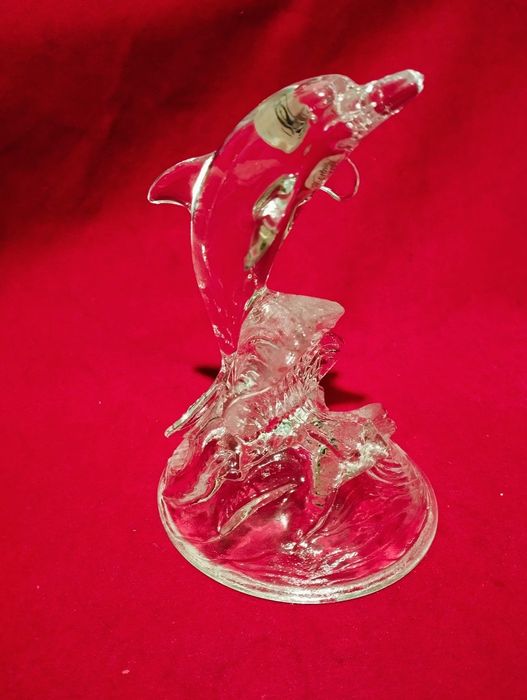 Franța - figurină delfin cristal