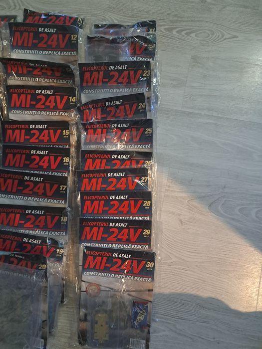 Vând numere din colecția Elicopterul de asalt MI-24V