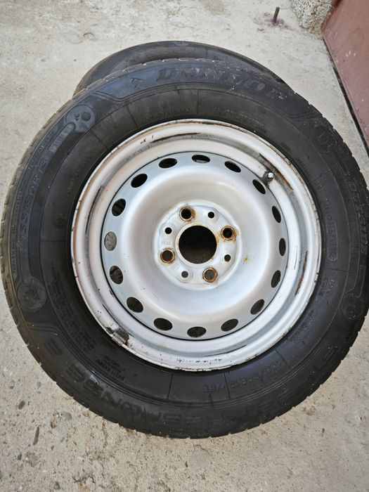 4 броя джанти 13 цола с летни гуми