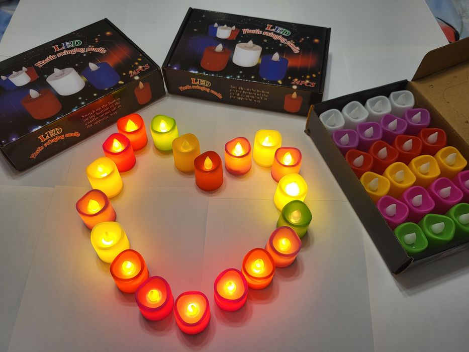 Лед-свечи, плакаты на выписку