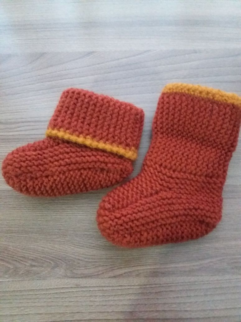 Пинетки-носочки для новорожденных