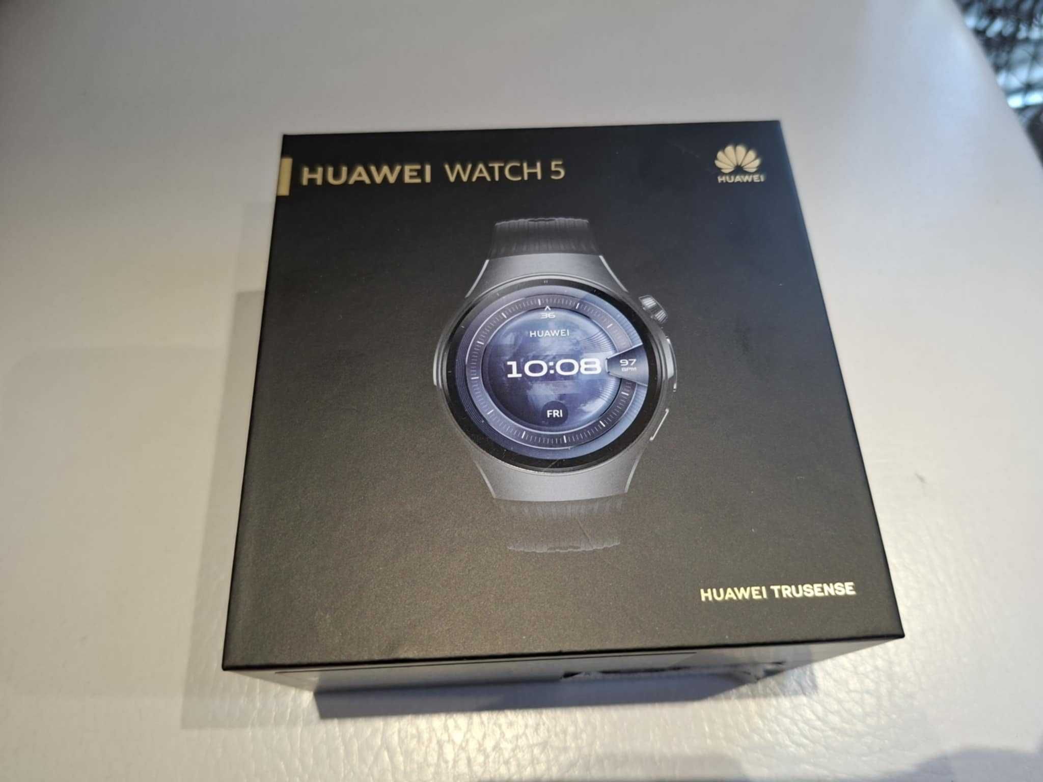 Смарт часовник HUAWEI WATCH 5 BLACK 46MM