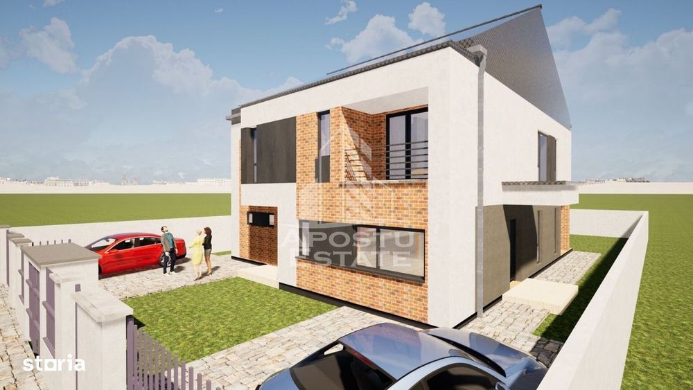 Duplex premium cu 4 camere situat in Mosnita Noua, TVA inclus