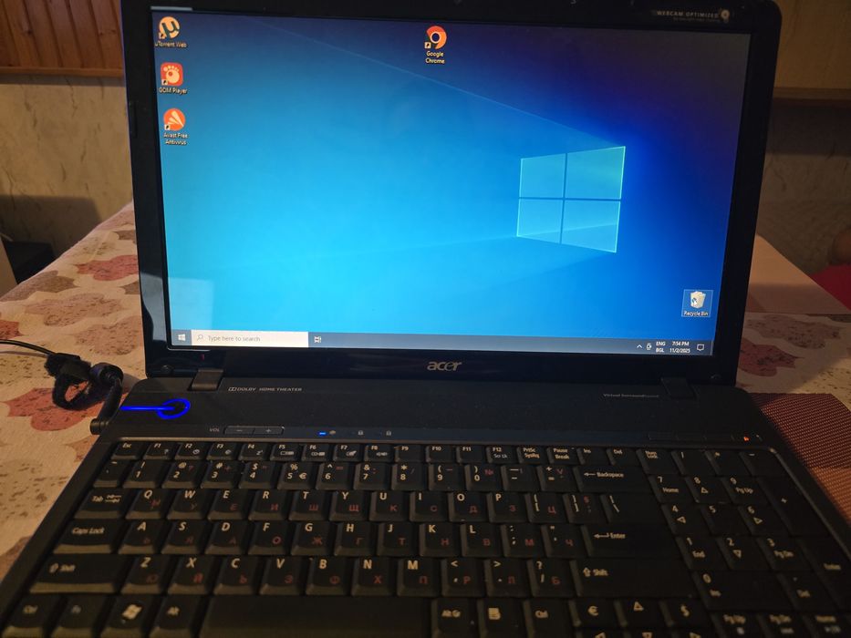 Лаптоп acer aspire