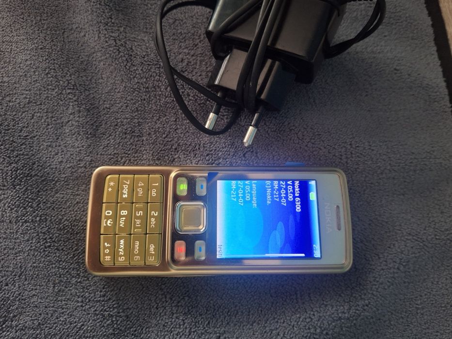 Nokia 6300 gold sapphire ca nou