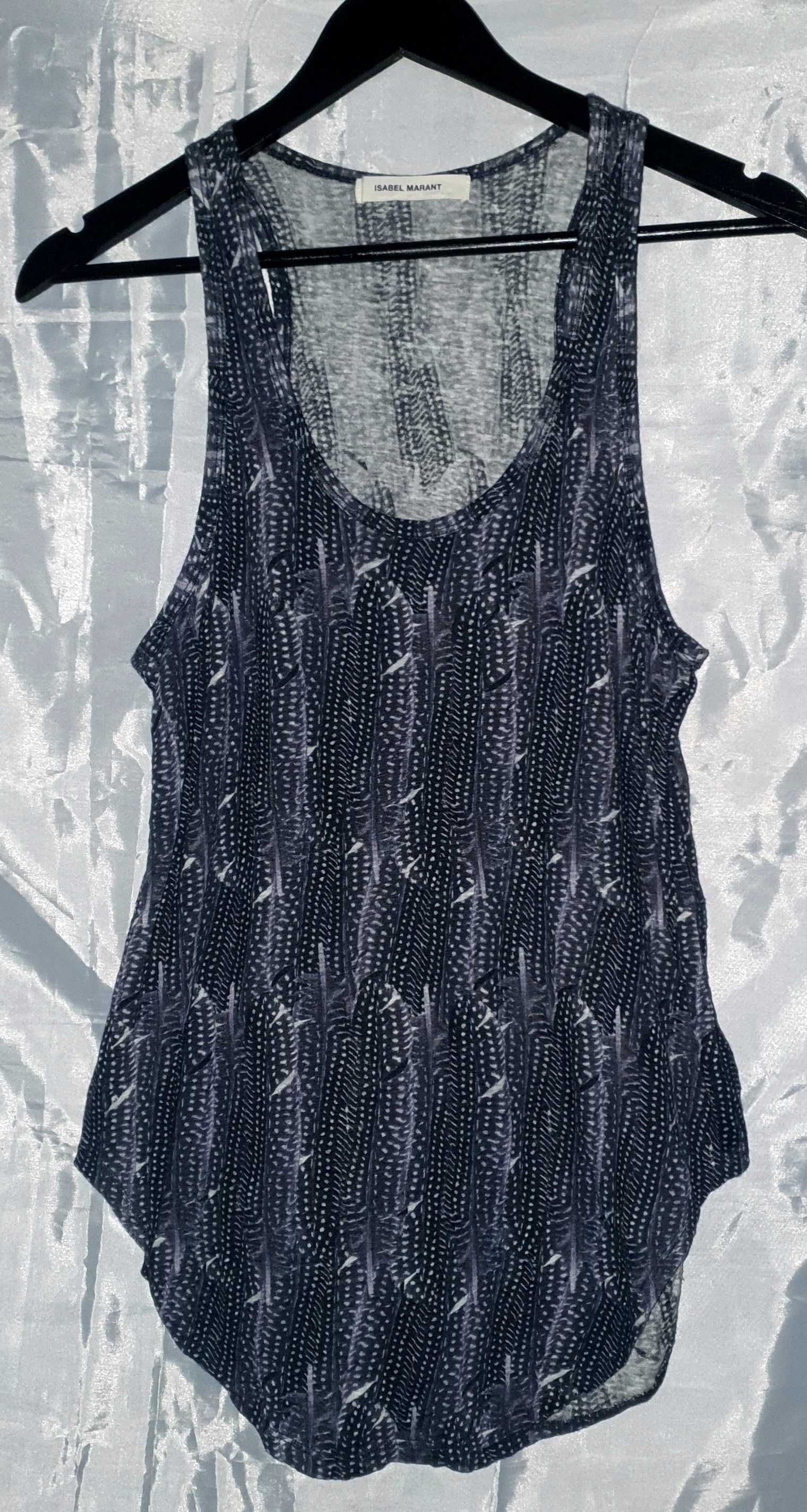 Isabel Marant ленен топ, М размер