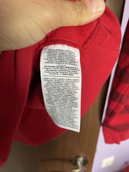 М горнище суичер Nike Liverpool Ливърпул Fleece Pullover YNWA Jordan