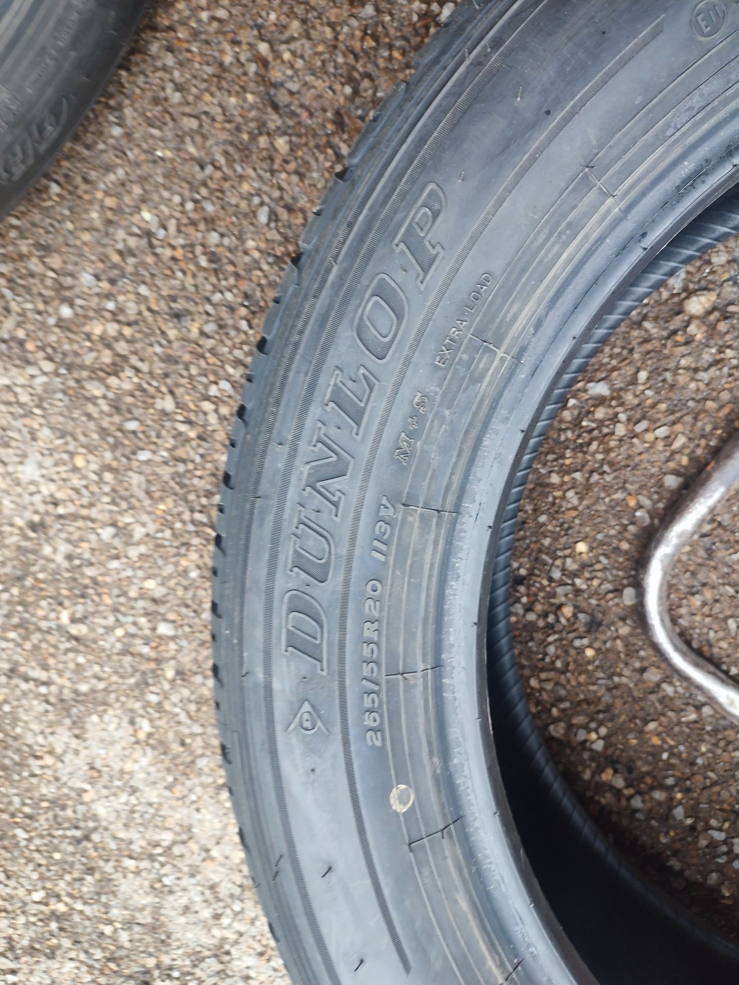 265/55/20" 4бр Dunlop grsndtrek ep30,dot2721, 7-8mm