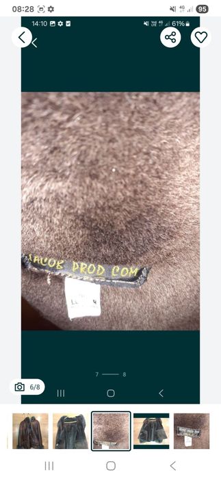 Cojoc dama din piele .