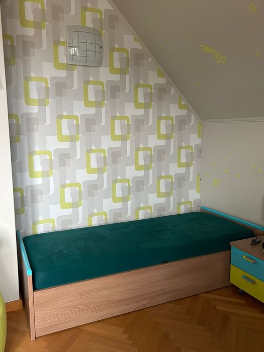 Pat de o persoana cu saltea dormeo