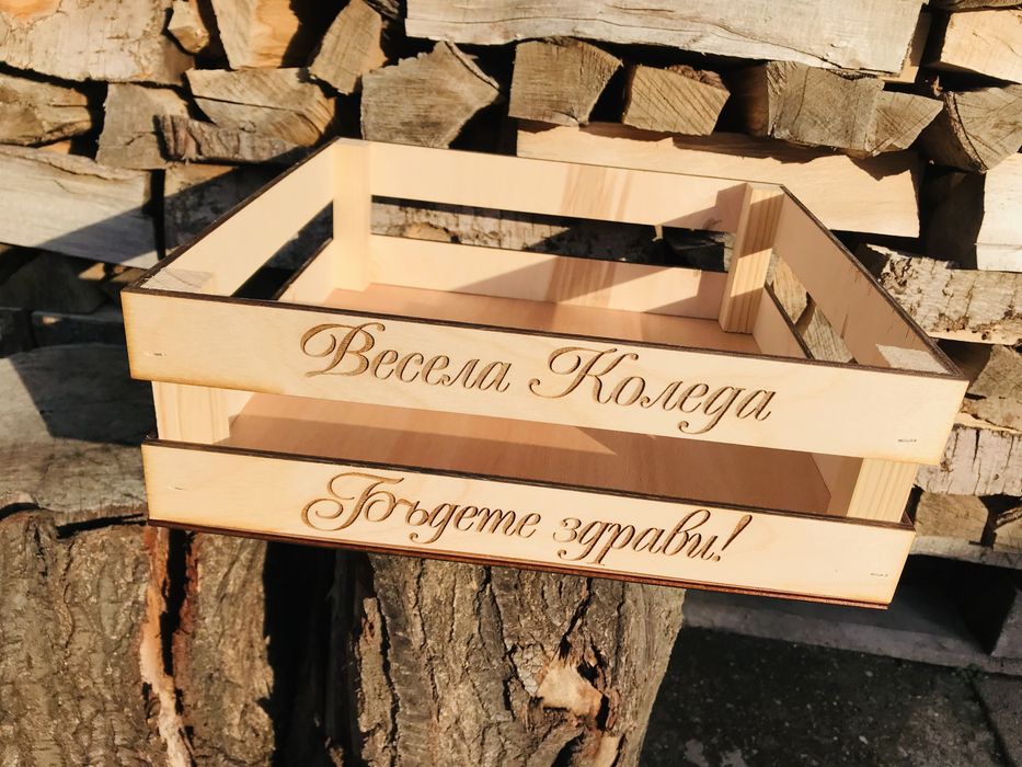 дървени касетки за корпоративни подаръци