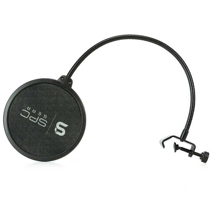 Microfon streaming SPC Gear SM900, brat ajustabil, shockmount, USB