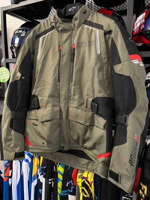 Топ Цена Текстилно мото яке ALPINESTARS ANDES V2 Dark Green, XL-56
