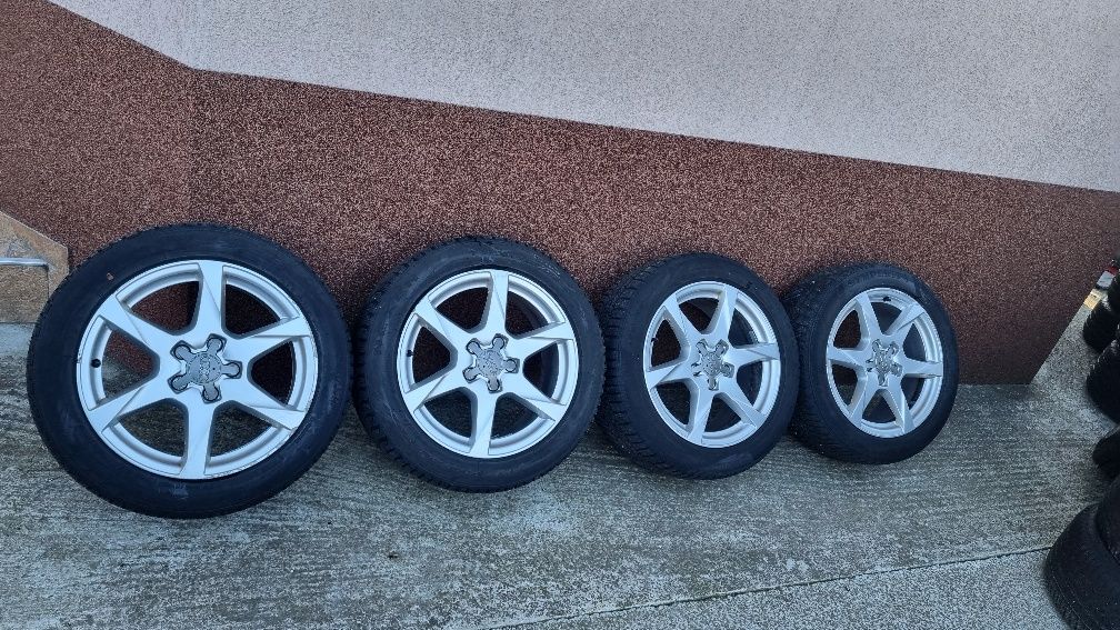 Jante Audi R17 5x112 cu anvelope m+s 225/50R17