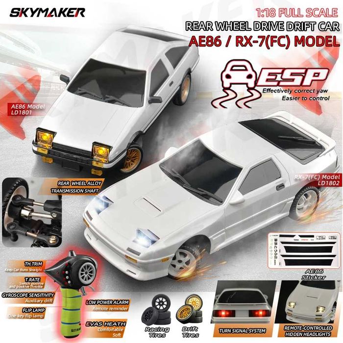 LRDC LD1801 RC Drift car