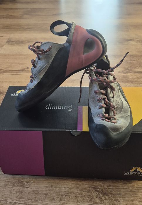 Espadrile de catarat La Sportiva Finale Lace Pink/Grey 36
